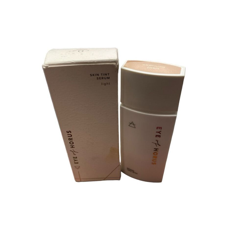 Eye of Horus Skin Tint Serum Foundation in Light NIB MSRP: $52